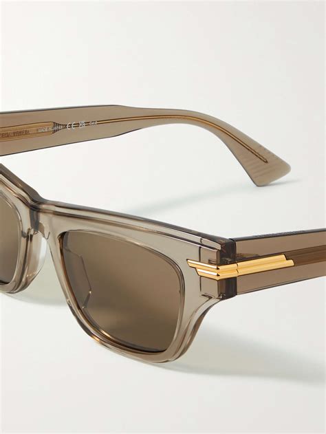 bottega square frame sunglasses